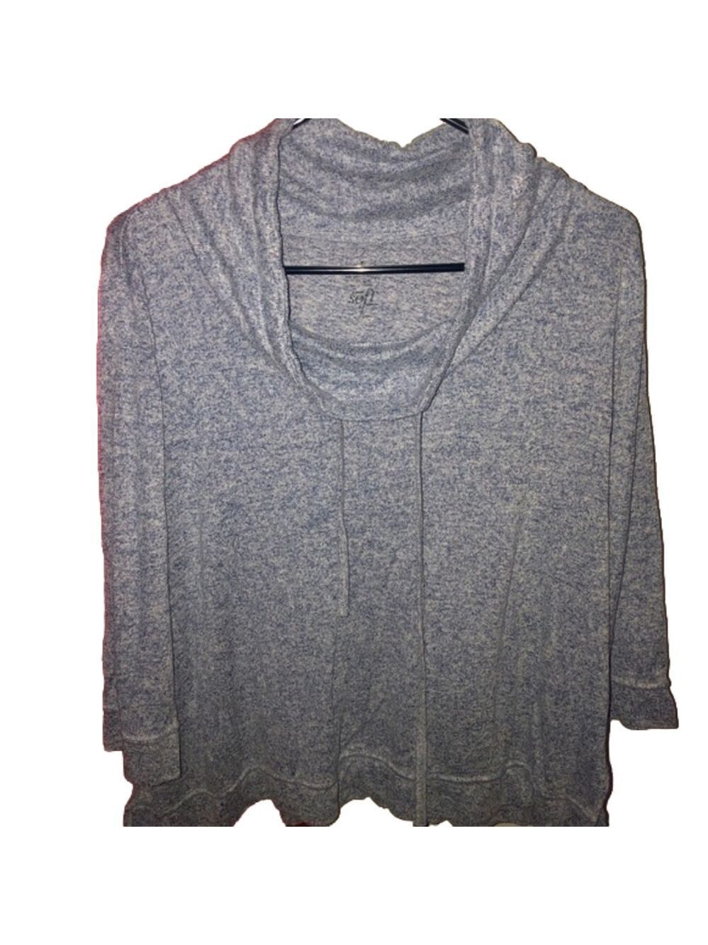 SOHO Brand Cowl-Neck Sweater